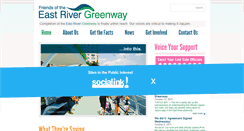 Desktop Screenshot of eastrivergreenwaynyc.org